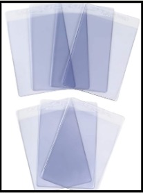 Semi-Rigid Card Savers (25 Pieces Per Pack)